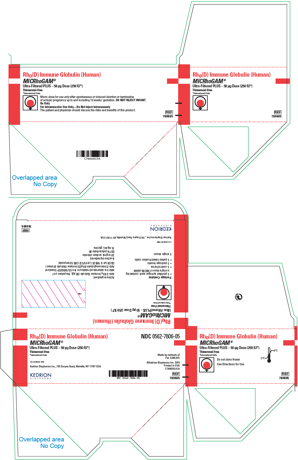 PRINCIPAL DISPLAY PANEL - 50 μg Syringe Pouch Carton - 05