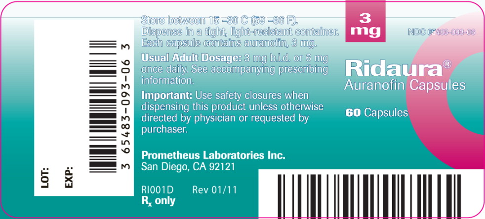 Principal Display Panel – 3 mg Bottle Label
