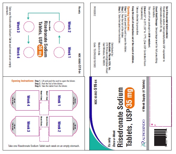 PACKAGE LABEL-PRINCIPAL DISPLAY PANEL - 35 mg Blister Card - 4 Week Supply (4 Tablets)