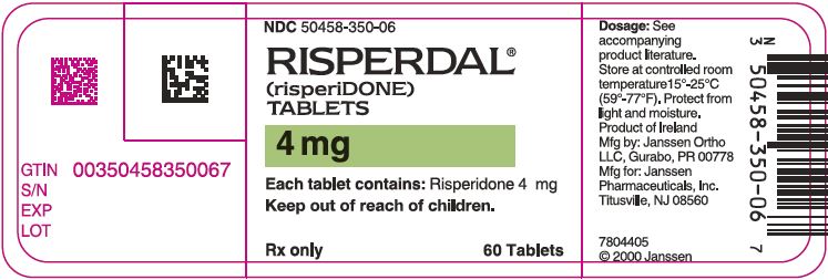 PRINCIPAL DISPLAY PANEL - 4 mg Bottle Label