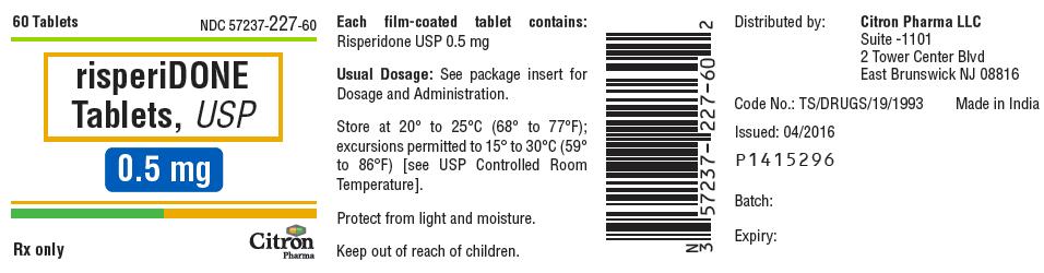 PACKAGE LABEL-PRINCIPAL DISPLAY PANEL - 0.5 mg (60 Tablets Bottle)