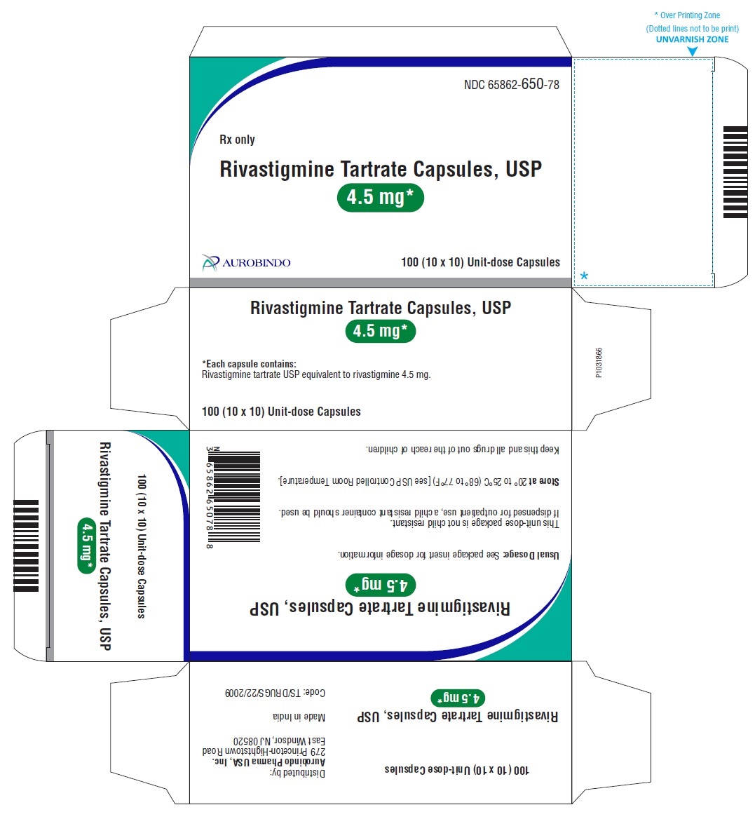 PACKAGE LABEL-PRINCIPAL DISPLAY PANEL - 4.5 mg Blister Carton (10 x 10 Unit-dose)