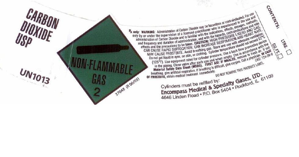Carbon Dioxide Label 1