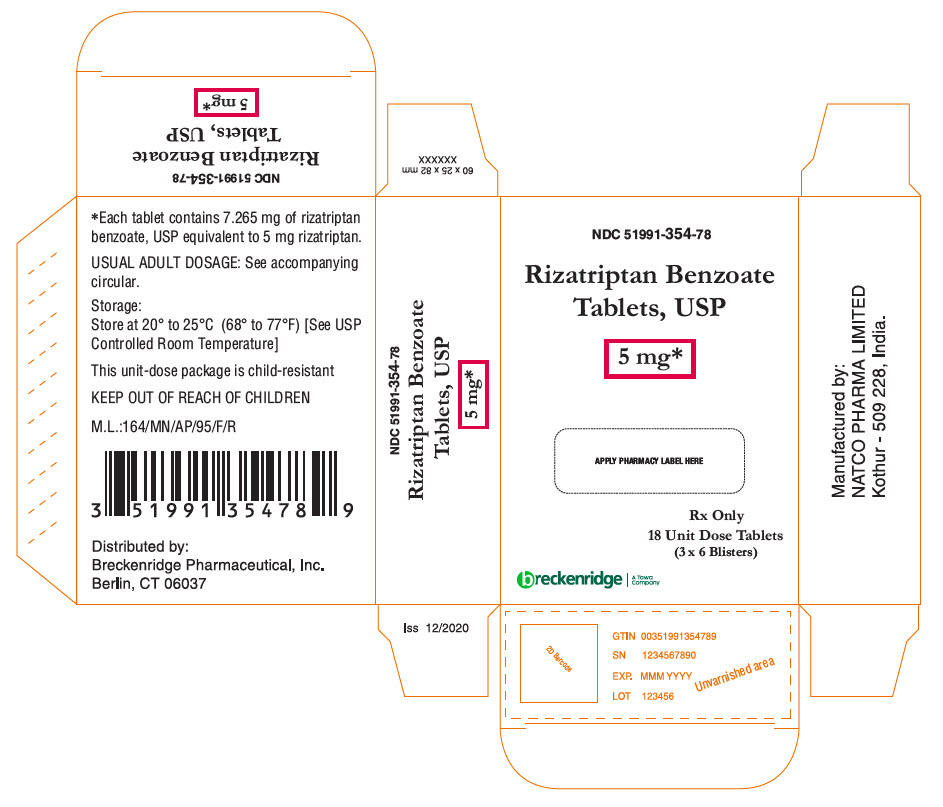 PRINCIPAL DISPLAY PANEL - 5 mg Tablet Blister Pack Carton