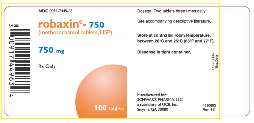 PRINCIPAL DISPLAY PANEL - 750 mg Label
