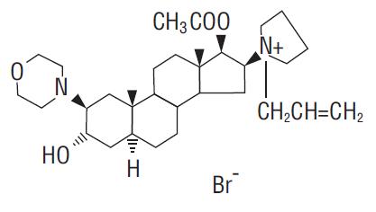 Rocuronium Bromide Chemical Structure