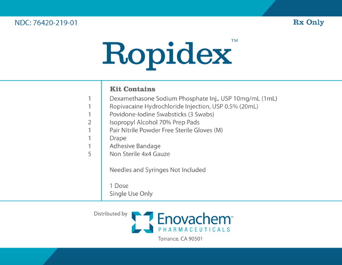 Principal Display Panel - Ropidex Kit Label
