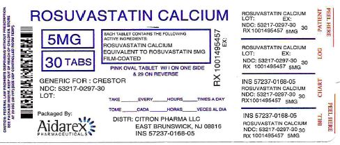 Rosuvastatin Calcium 5mg tablet