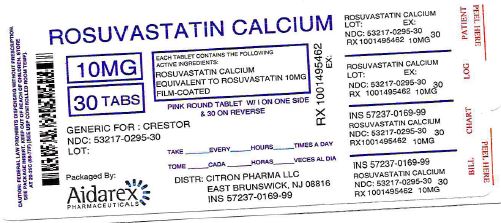 Rosuvastatin Calcium 10mg tablet