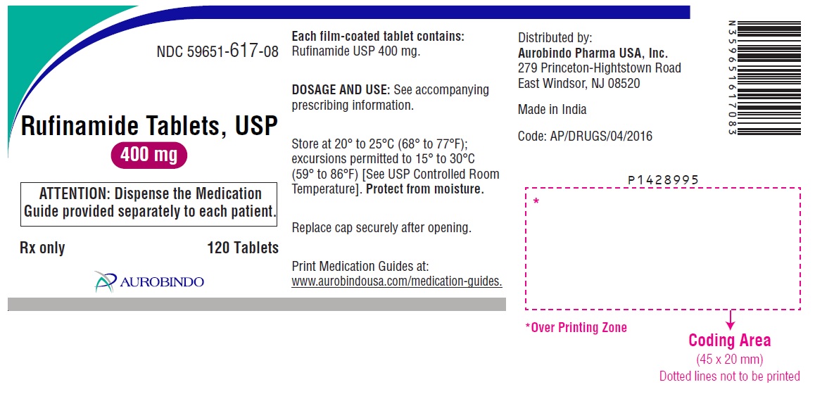 PACKAGE LABEL-PRINCIPAL DISPLAY PANEL - 400 mg (120 Tablets Bottle)