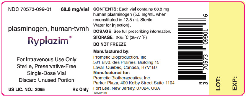 PRINCIPAL DISPLAY PANEL - 68.8 mg Vial Label