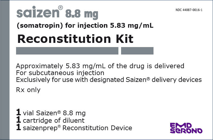 PRINCIPAL DISPLAY PANEL - 8.8 mg Reconstitution Kit Carton