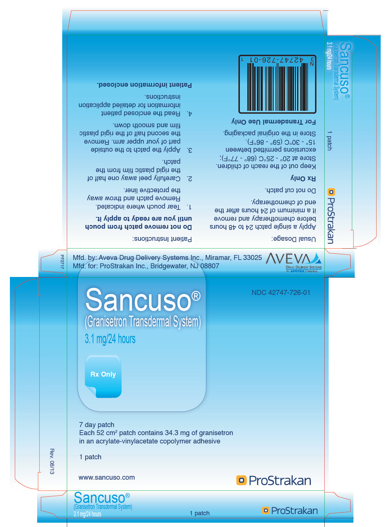 PRINCIPAL DISPLAY PANEL - 3.1 mg Patch Carton