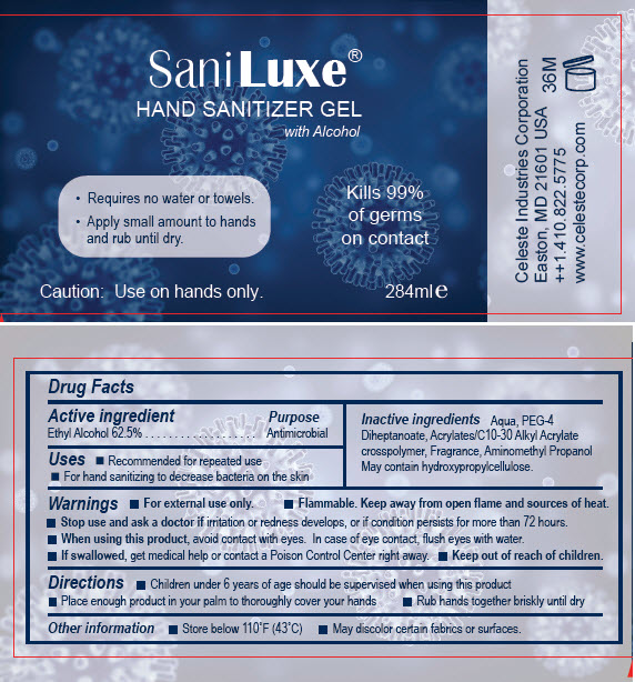 Sani Luxe Hand Sanitizer With Alcohol | Alcohol Gel while Breastfeeding