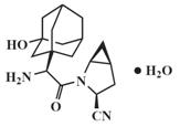 Saxagliptin Monohydrate Chemical Structure