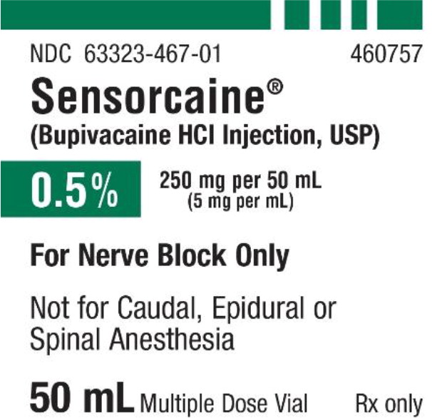 PACKAGE LABEL – PRINCIPAL DISPLAY – Sensorcaine 50 mL Multiple Dose Vial Label
