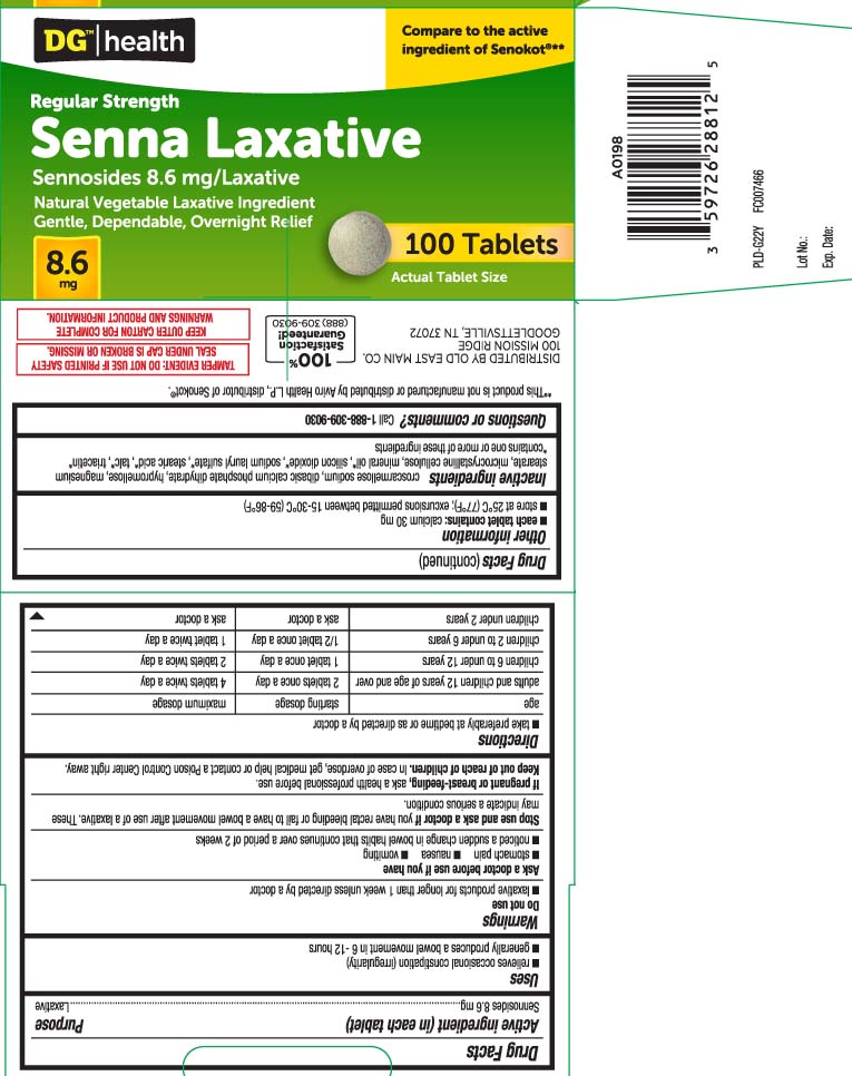 Sennosides 8.6 mg