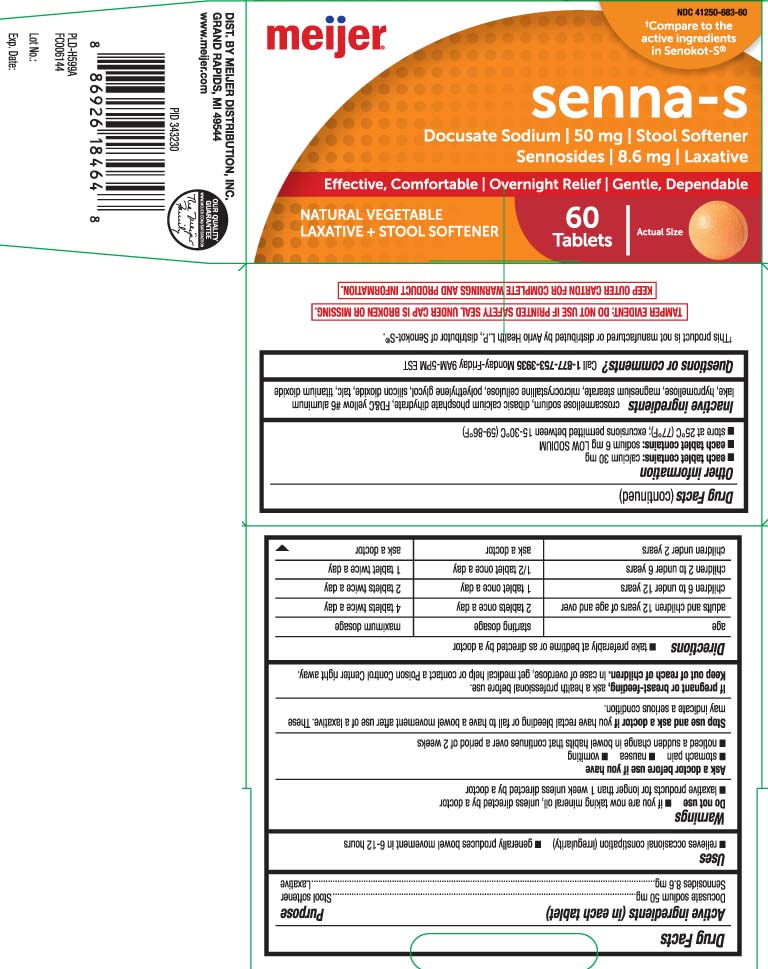 Docusate sodium50 mg, Sennosides 8.6 mg