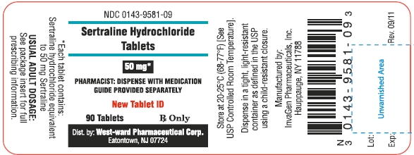 Sertraline Hydrochloride Tablets 50 mg/90 Tablets