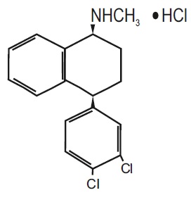 sertraline-structure