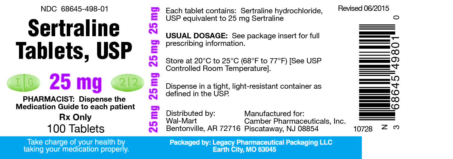 Sertraline Tablets, USP 25mg