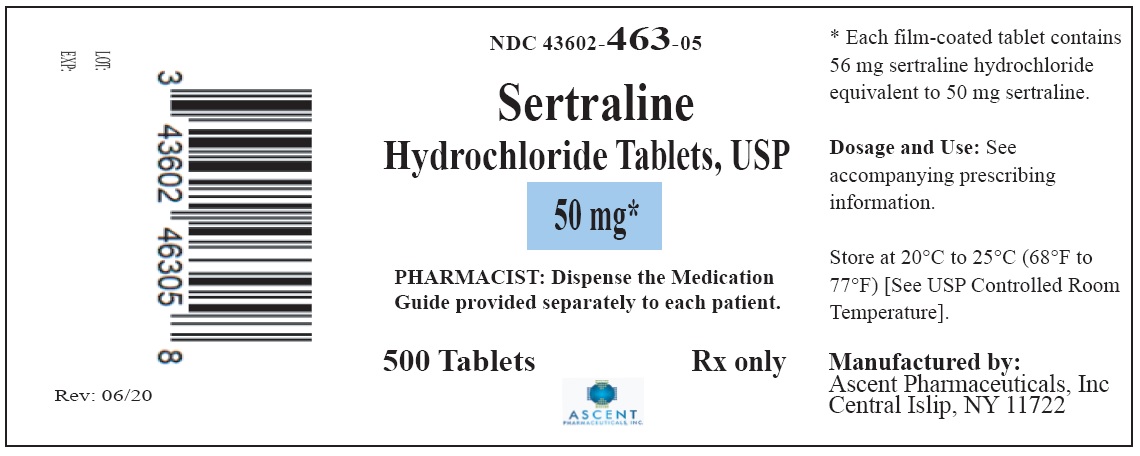 Sertraline HCl Tablets-50 mg