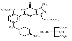 sildenafil-citrate-structure