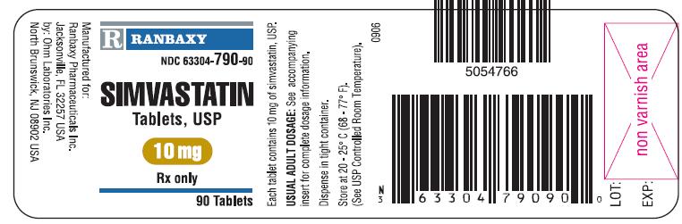 90's bottle label