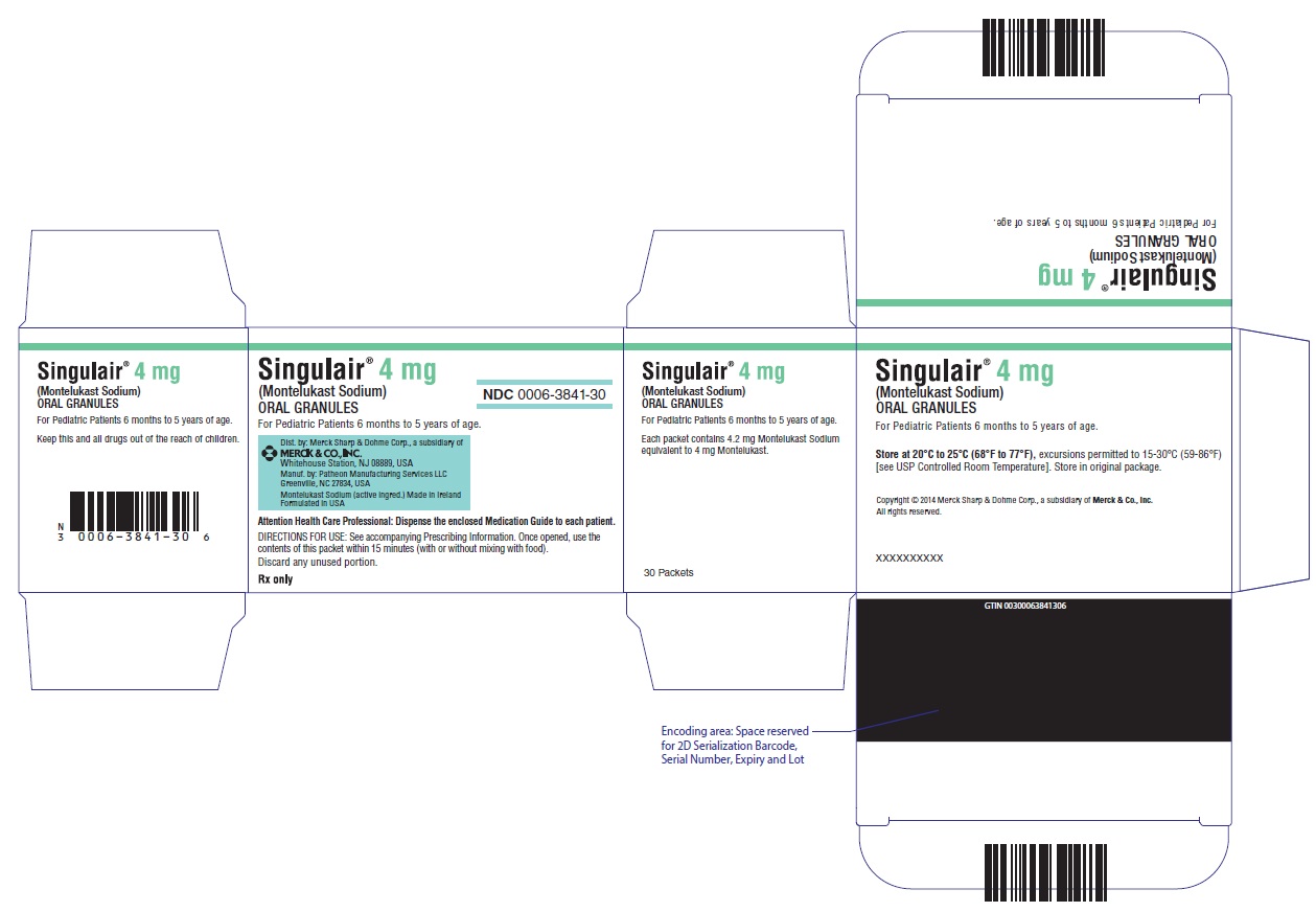 PRINCIPAL DISPLAY PANEL - 4 mg Packet Carton