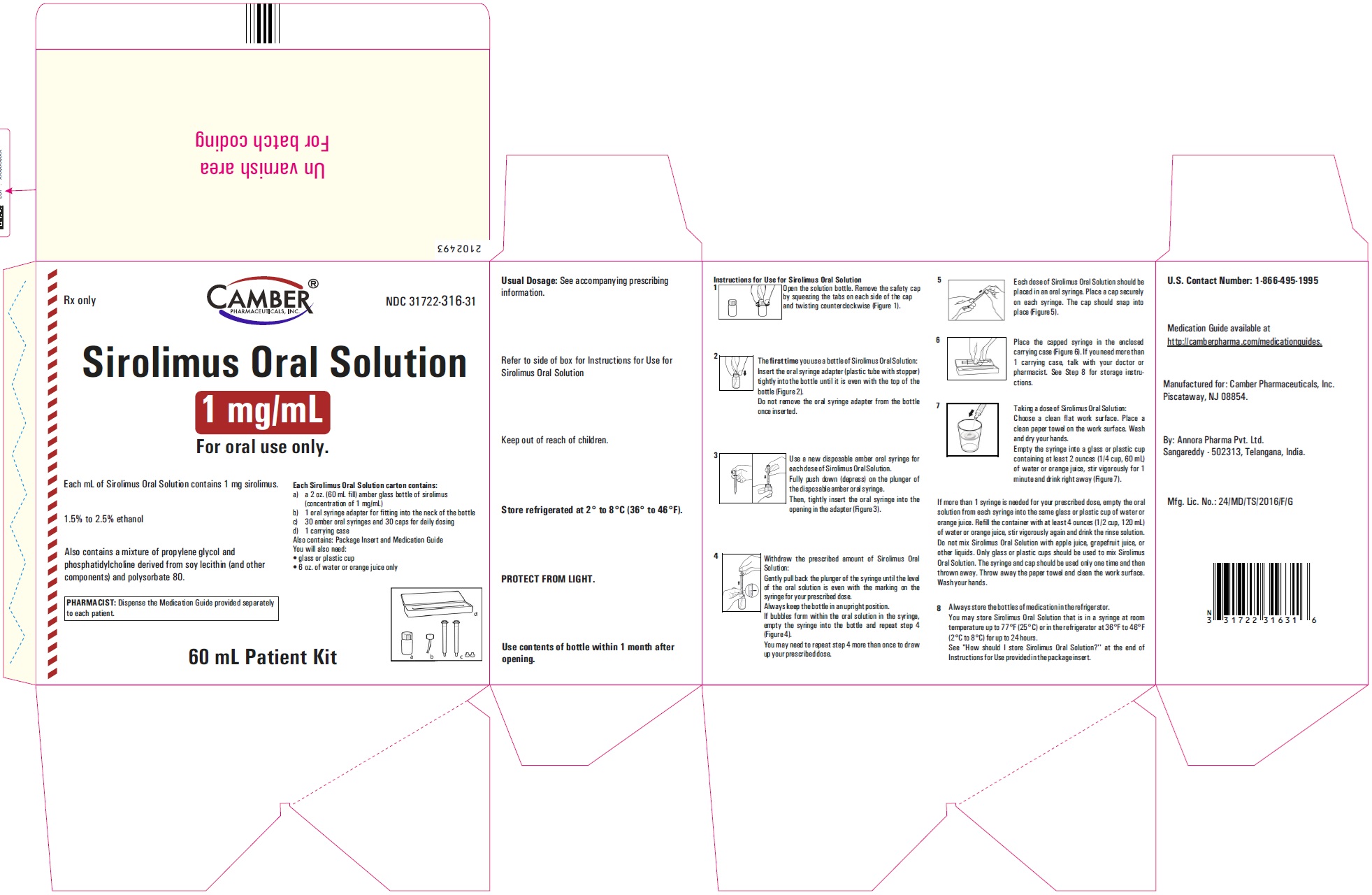 sirolimusoutercarton