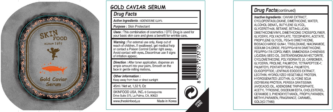 Skinfood Gold Caviar Serum | Adenosine Cream Breastfeeding