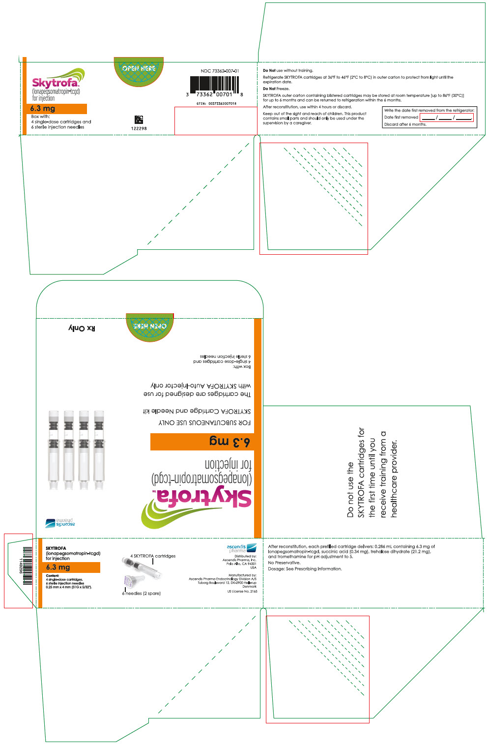PRINCIPAL DISPLAY PANEL - 6.3 mg Cartridge Blister Pack Carton