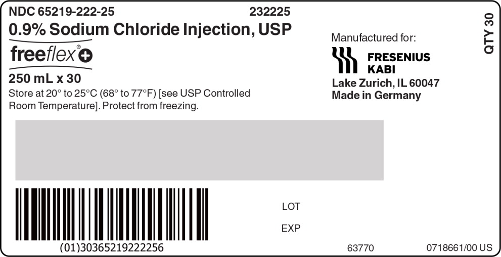 PACKAGE LABEL - PRINCIPAL DISPLAY – 0.9% Sodium Chloride 250 mL Case Label
