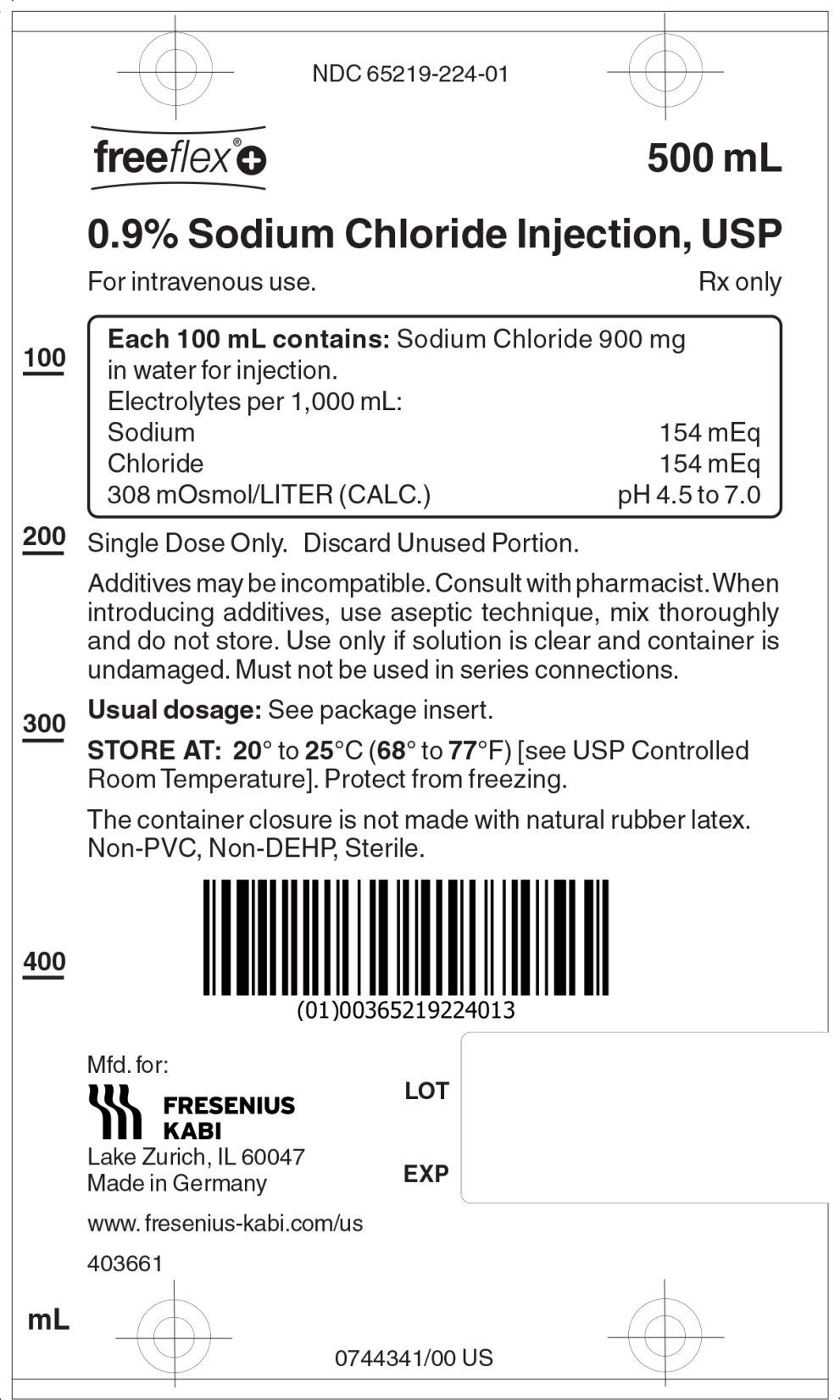 PACKAGE LABEL - PRINCIPAL DISPLAY – 0.9% Sodium Chloride 500 mL Bag Label
