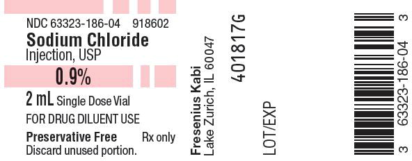 PACKAGE LABEL - PRINCIPAL DISPLAY - Sodium Chloride 2 mL Single Dose Vial Label
