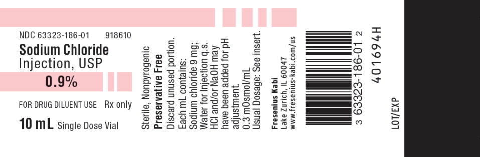 PACKAGE LABEL – PRINCIPAL DISPLAY – Sodium Chloride 10 mL Single Dose Vial Label
