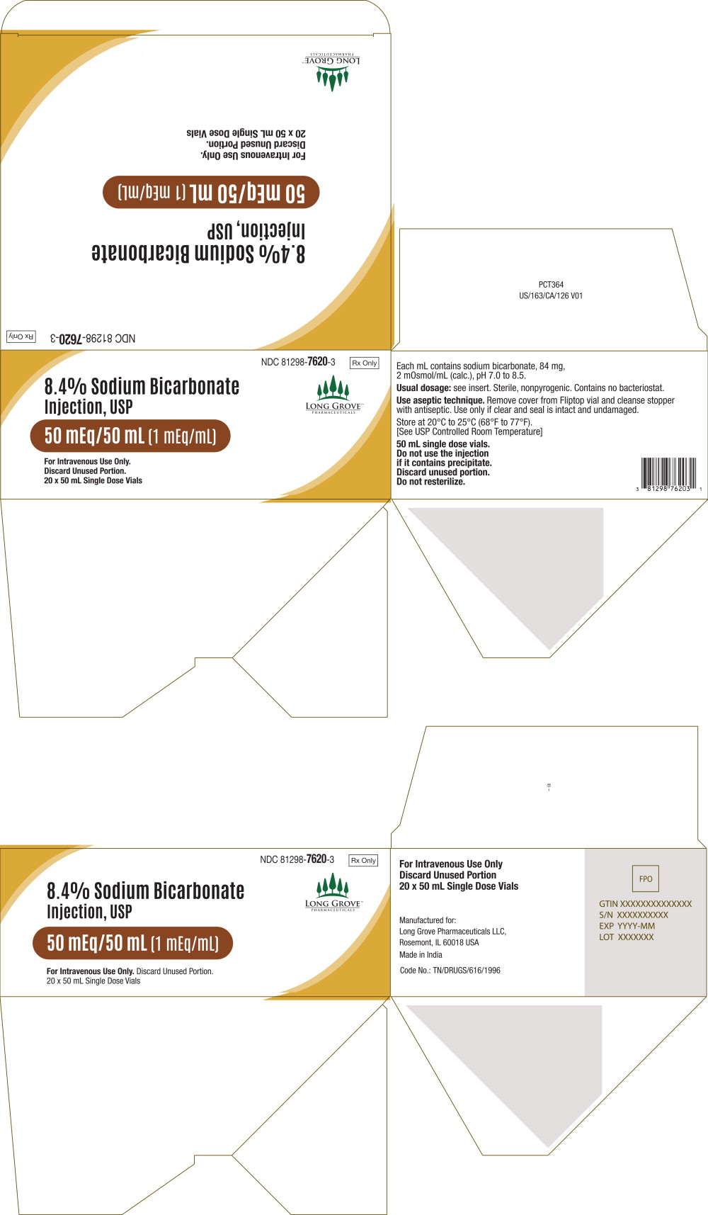 Principal Display Panel – 50 mL Carton Label
