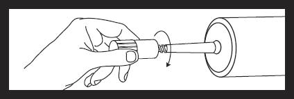 Attaching luer locknut to syringe