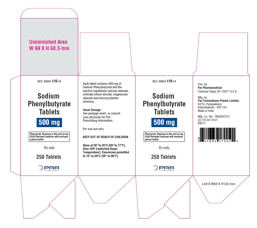 sodium phenylbutyrate Tablet