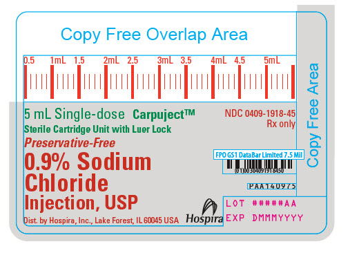 PRINCIPAL DISPLAY PANEL - 5 mL Cartridge Label