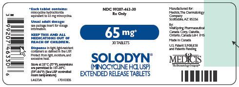 PRINCIPAL DISPLAY PANEL - 65 mg Tablet Bottle