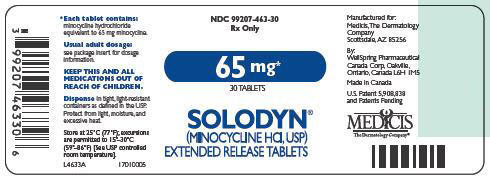 PRINCIPAL DISPLAY PANEL - 65 mg Tablet Bottle Label