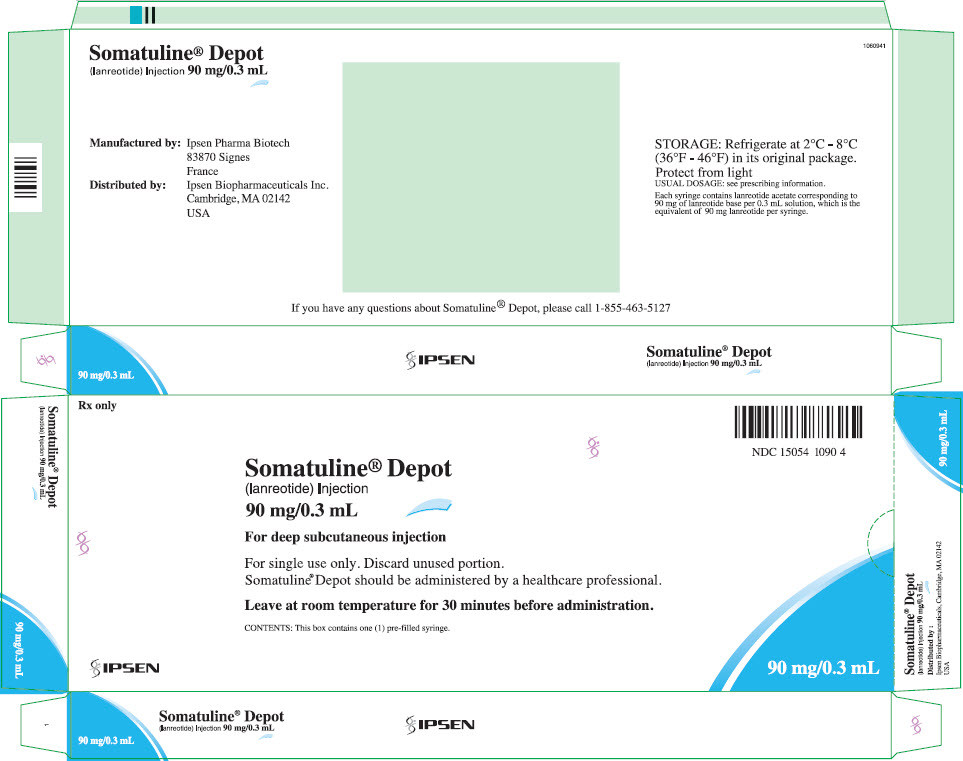 PRINCIPAL DISPLAY PANEL - 90 mg/0.3 mL Syringe Carton - NDC 15054-1090-4