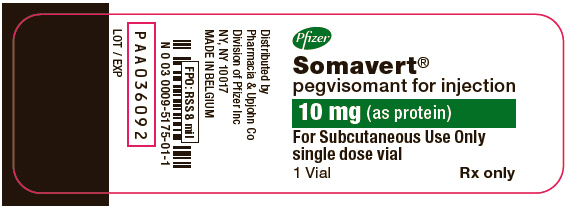 Principal Display Panel - 10 mg Vial Label