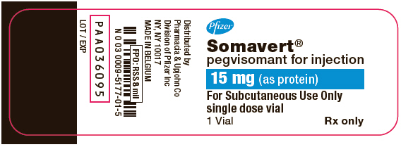Principal Display Panel - 15 mg Vial Label