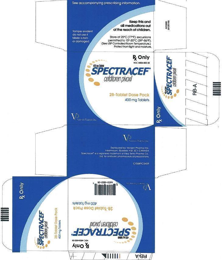 Spectracef 400 mg- 28pack