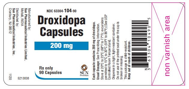 spl-droxidopa-200mglabel