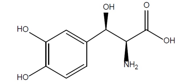 spl-droxidopa-capsules-structure