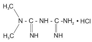 spl-metformin-chemical-structure