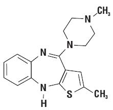 spl-olanzapine-chemical-structure